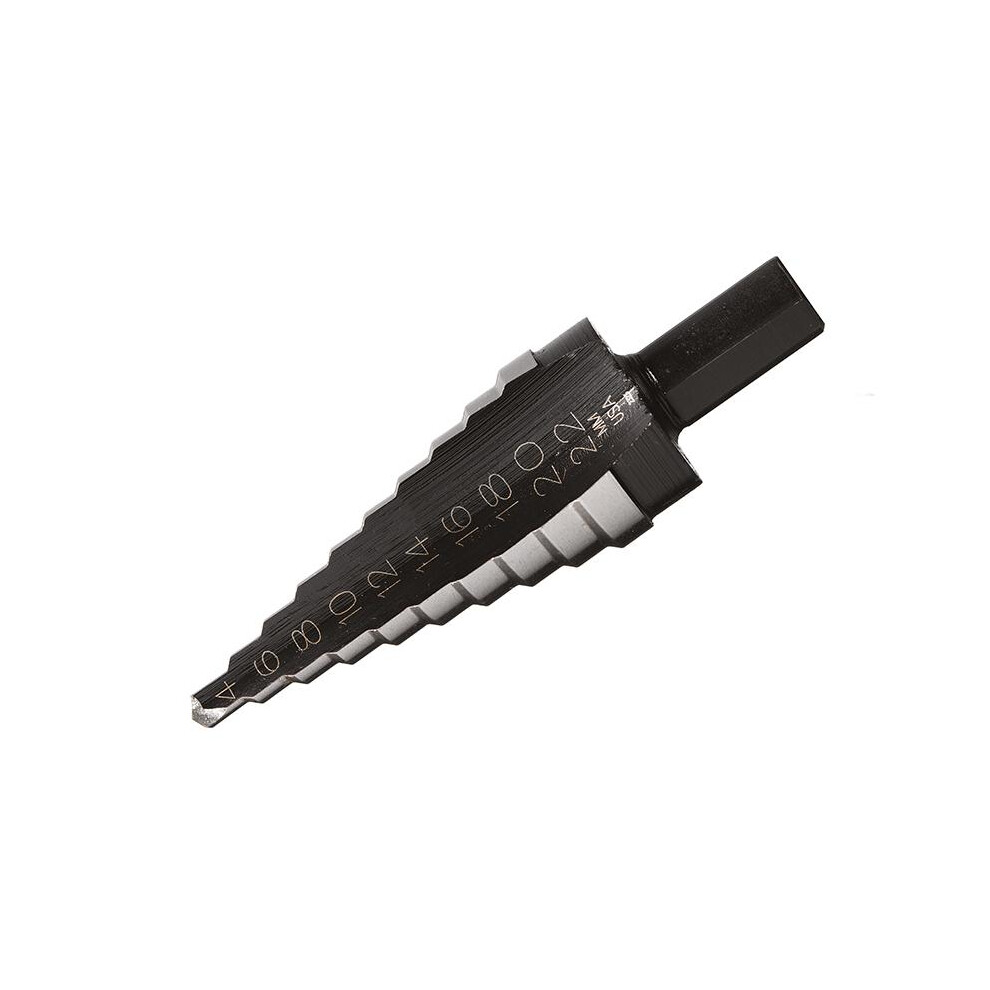 Irwin 5-35Mm Step Drill Bit With 13 Precision Holes 038548111056
