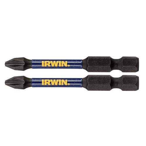 Impact Pro-Bit - IRWIN - PH2 - 57 mm - 2 Stück - Schlagfest