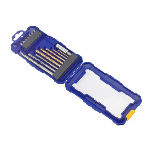 IRWIN 16-Piece Drill and Screwdriver Tool Kit with Carry Case for DIY and Professional Use