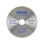 IRWIN 125mm Continuous Rim Diamond Blade for Precision Tile Cutting 1