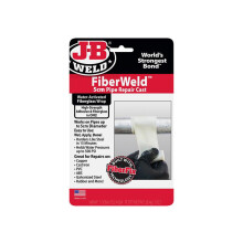 J-B Weld 38260UK FiberWeld Pipe Repair Cast 5 x 152cm JBW38260UK