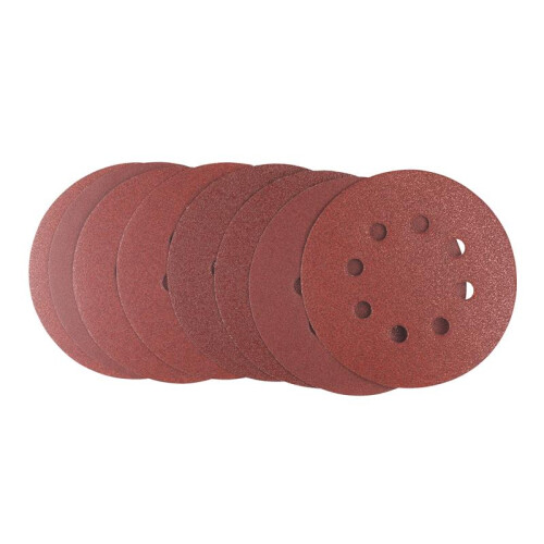 IRWIN 125mm Sanding Disc Set - 25 Premium Discs for Eccentric Sanders