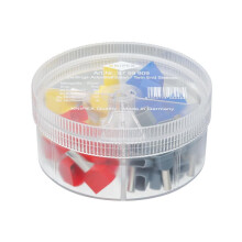 Knipex 45-Piece Insulated Twin Wire Ferrules Assortment for Electrical Projects