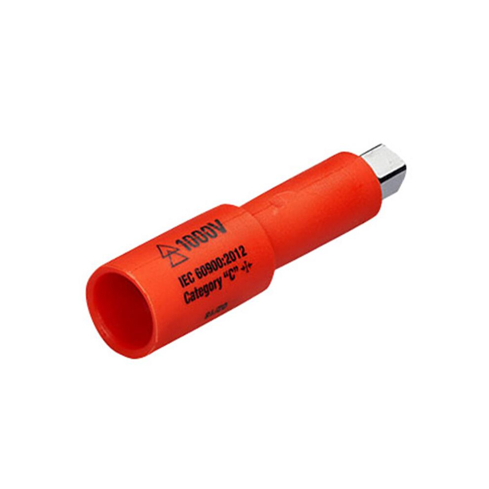 Heavy-Duty Insulated 3/8In Drive Extension - 75Mm For Safe Electrical Line Work 5052269017904