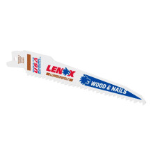 LENOX 20556676RC LumberWolf Reciprocating Saw Blade 152x 11 x 1.3mm 6 TPI Pack 5