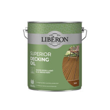 Liberon Superior Teak Decking Oil - 5 Litres for Ultimate Wood Protection and Care