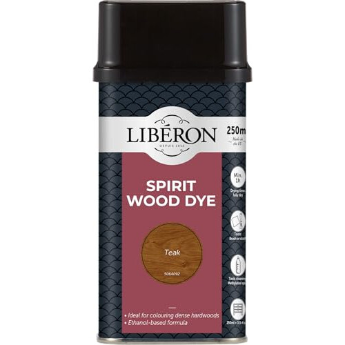 Liberon Teak Wood Dye 250ml for Interior Projects 2