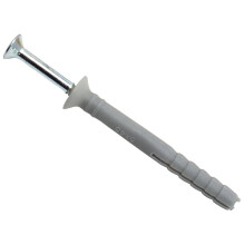 Premium 200 Pack of 5x45mm Nylon Hammer-In Fixings for Easy Installations