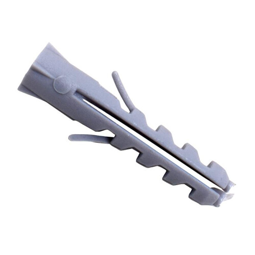 MasonMate Type E Nylon Plugs - Durable 5x25mm Wall Fixings Pack of 500