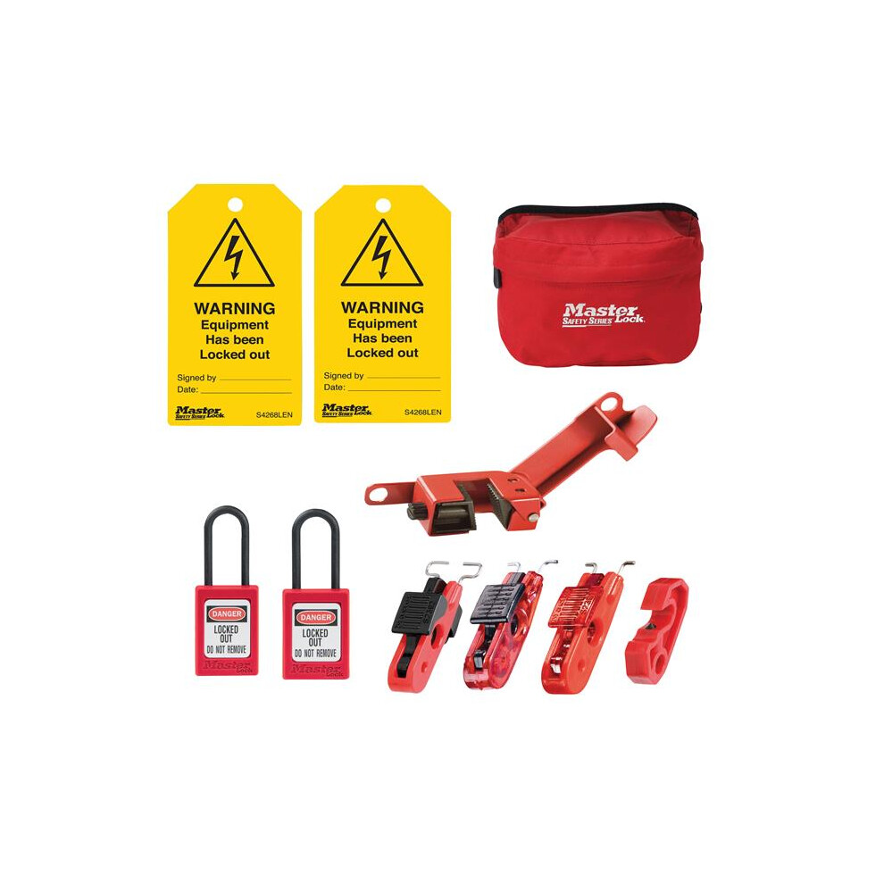 Ultimate 9 Piece Electrical Lockout Kit For Enhanced Safety 3520190945204