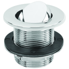 McAlpine 1.5" CP Brass Swivel Bath Waste-58mm Tail & 70mm Flange