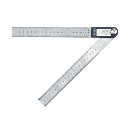 Moore and Wright 200mm Digital Angle Measuring Tool with LCD Display