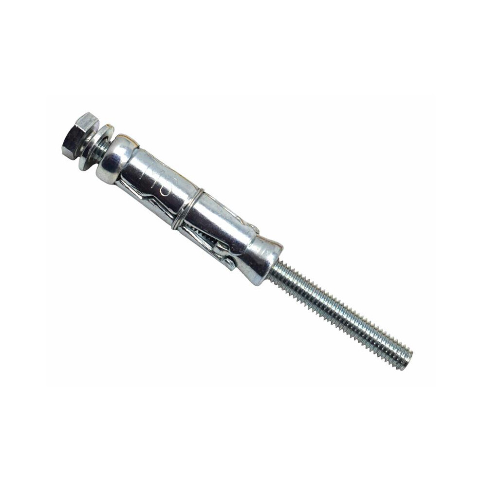 Masonmate M6 X 40Mm Loose Bolt Shield Anchors - 50 Durable Fasteners For Masonry 5050420075206