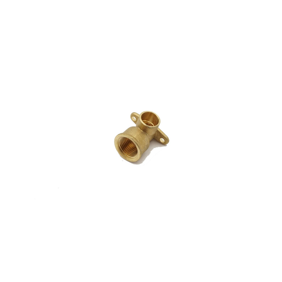 Prima Plus Endfeed Wallplate Elbow 15Mm X 1/2"Fi 5051258001399