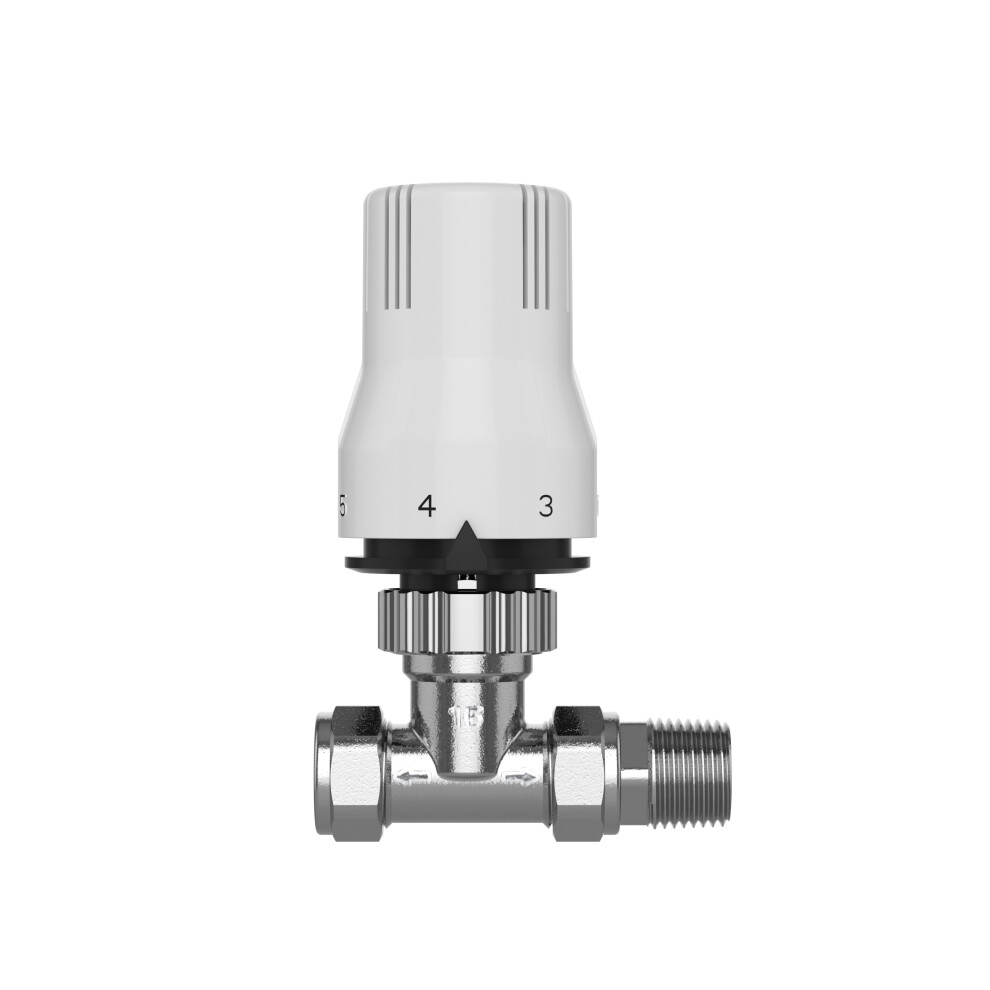 Pro Classic Straight Thermostatic Radiator Valve 15Mm - Precision Heating Control For Home 5051258067838