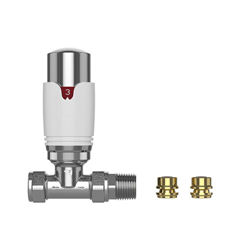 Pro Plus Straight Trv 8/10/15mm - All White