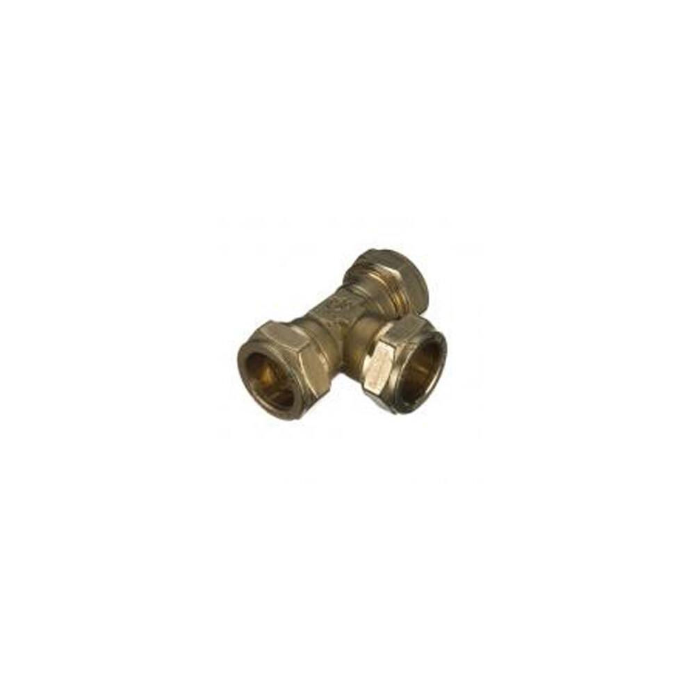 Prima Plus Dzr Compression Equal Tee 22Mm (Pack Of 10) 5051258012678