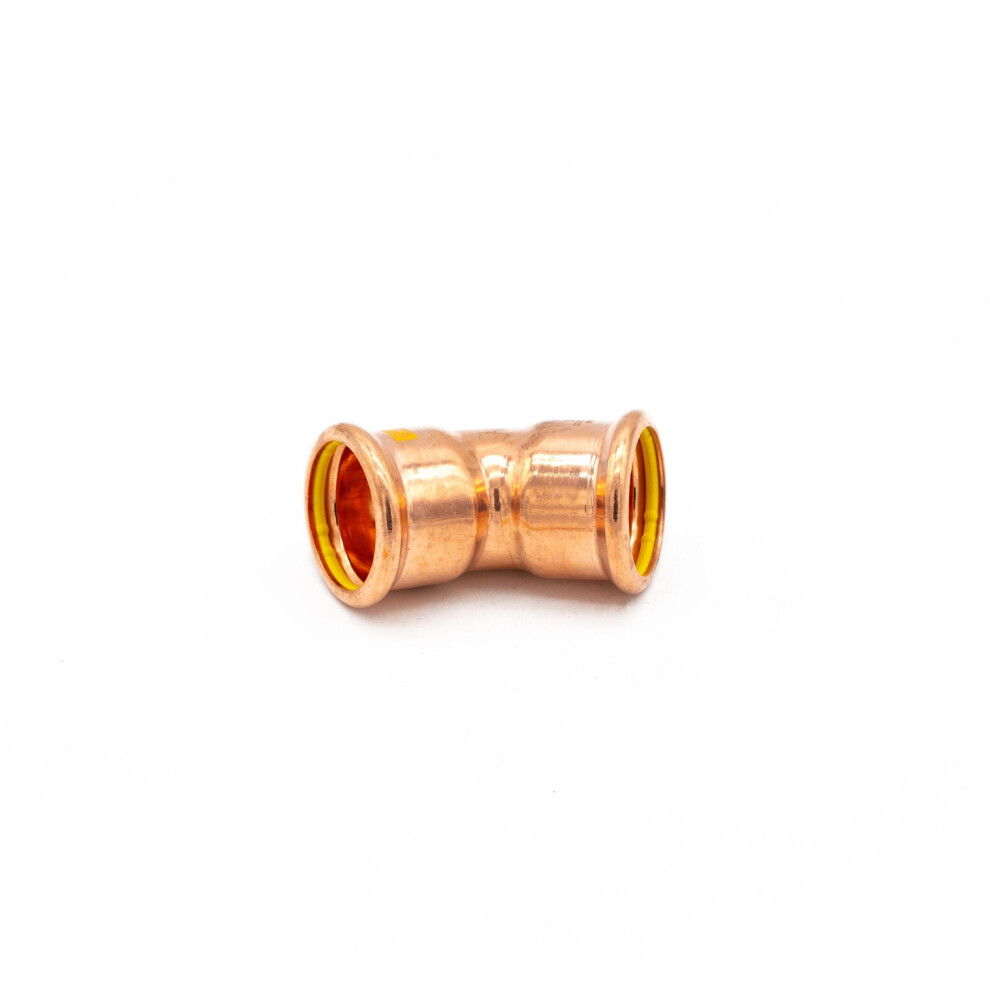 Primapress Pressfit Gas 35Mm 45 Degree Obtuse Elbow 5051258060921