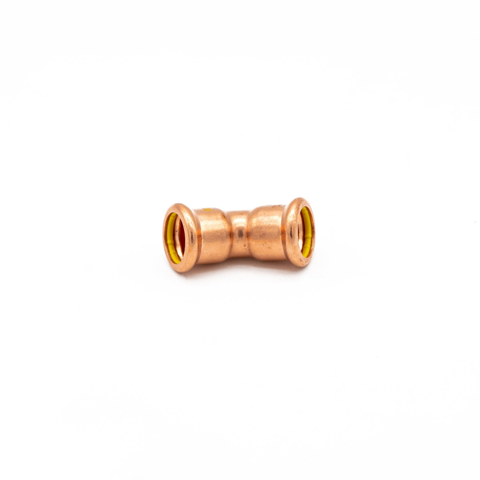 Primapress Pressfit Gas 22Mm 45 Degree Obtuse Elbow 5051258060907