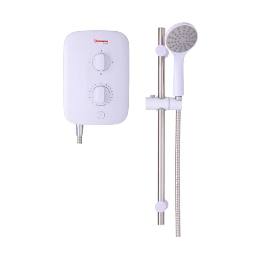 Redring Pure 8.5Kw Instantaneous Electric Shower 5017084531011