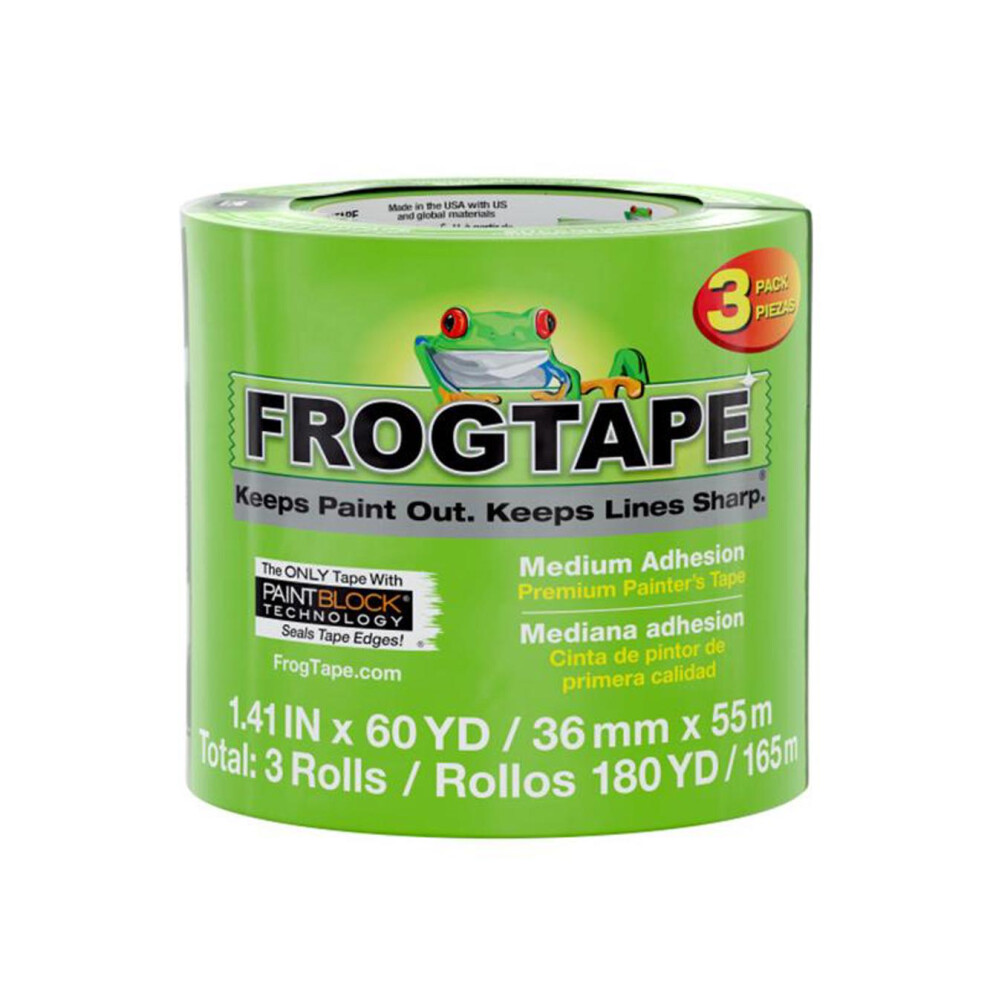 FrogTape Multi-Surface Masking Tape 3 Pack - 36mm x 55M - Image 6