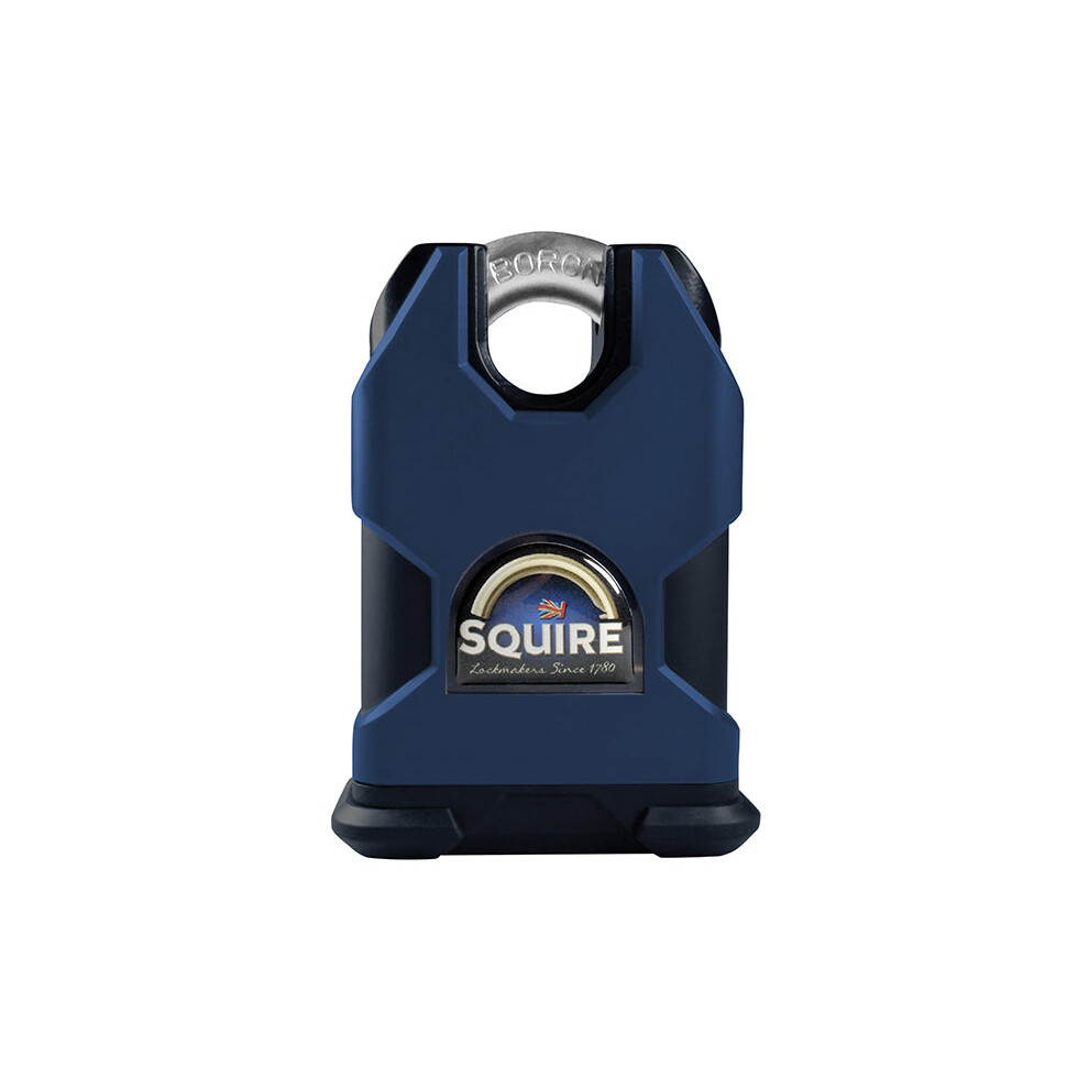 Squire Ss50cs Stronghold 50Mm Steel Padlock With Cen4 Security And Closed Shackle Design