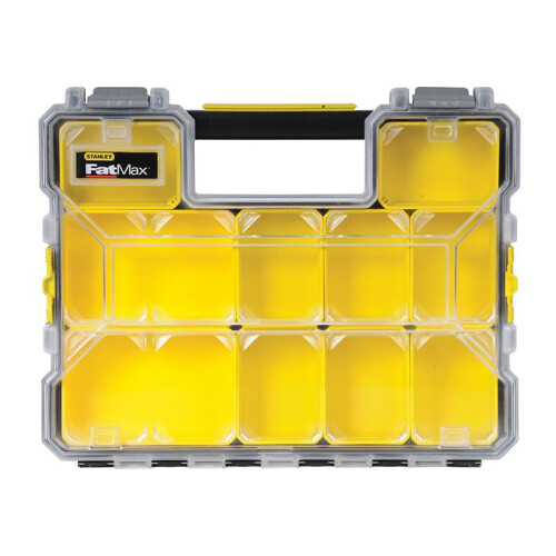 STANLEY Stanley x5 FatMax Pro Shallow Organiser Stackable System Parts Storage 1-97-519