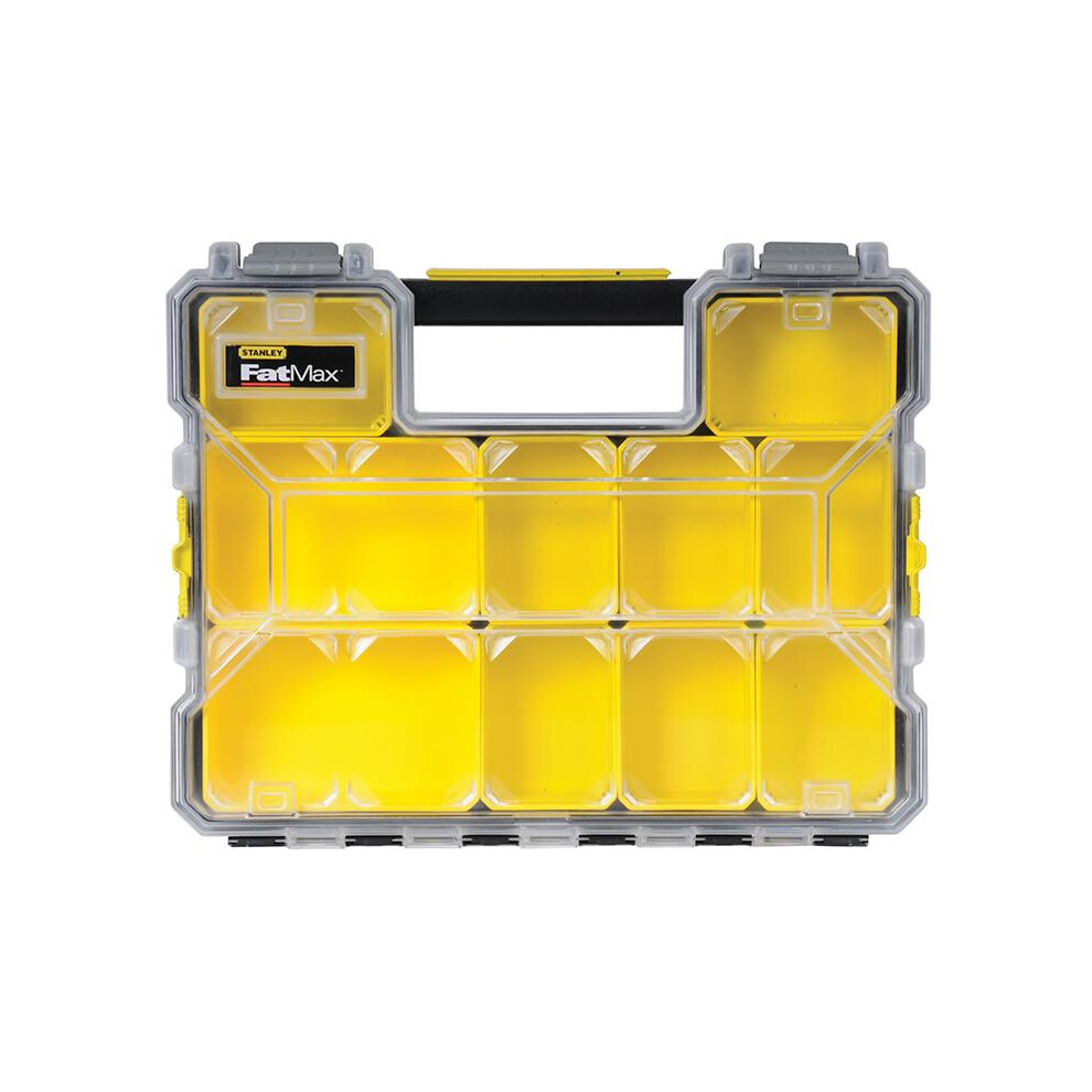 Stanley X5 Fatmax Pro Shallow Organiser Stackable System Parts Storage 1-97-519