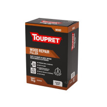 Toupret Quick Drying Wood Repair Filler - White - 1Kg