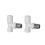 Pro Plus White Angled Radiator Valve with Round Handwheel for Efficient Heating Control 1