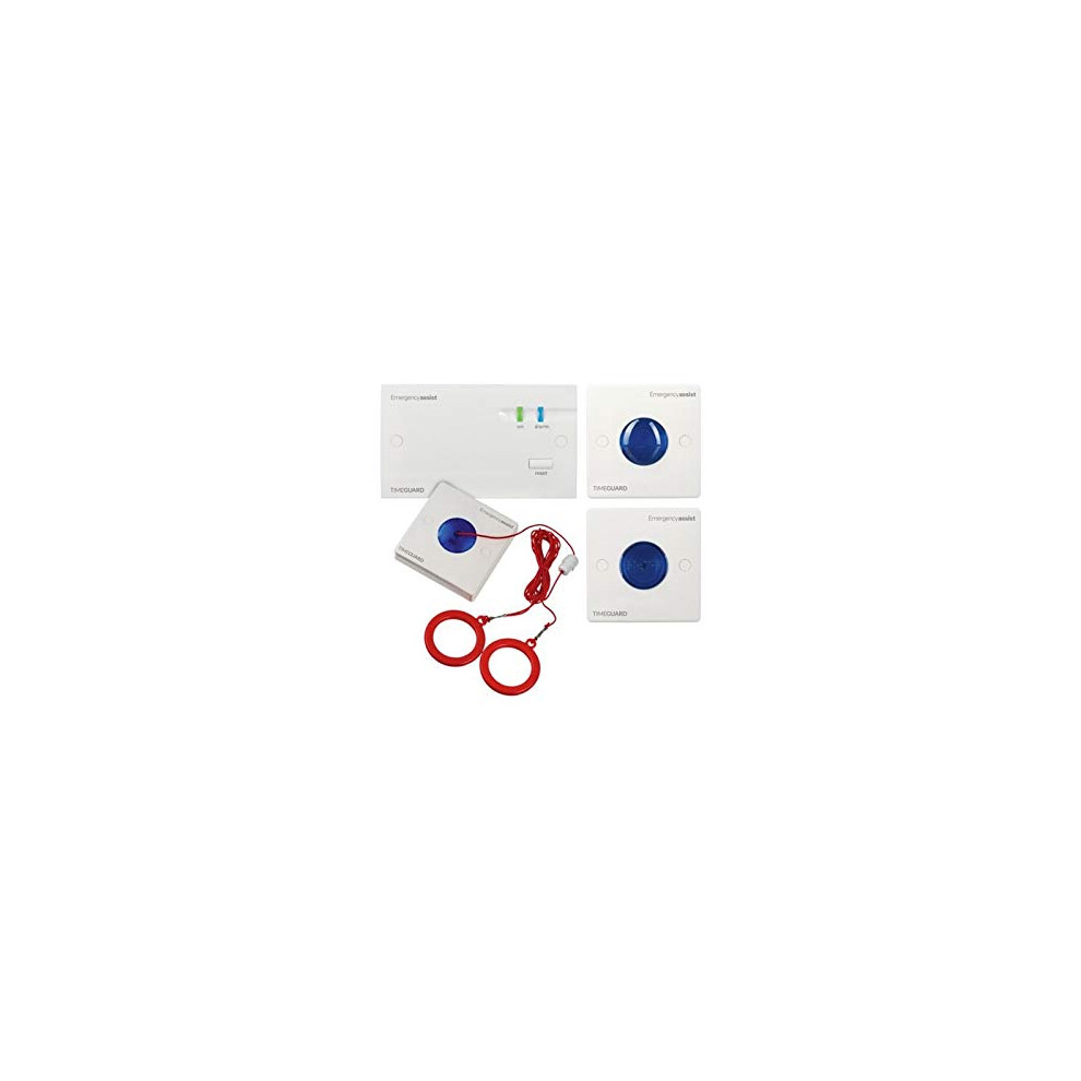 Comprehensive Timeguard Emergency Alarm Kit - White, Single Zone Safety Solution 5012483014660