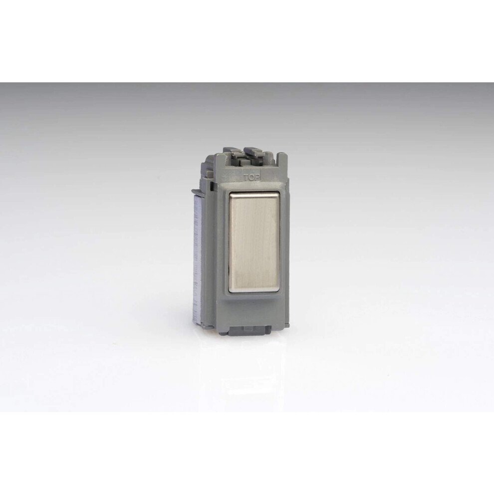 Varilight Gjess Power Grid Brushed Steel 5021575969023
