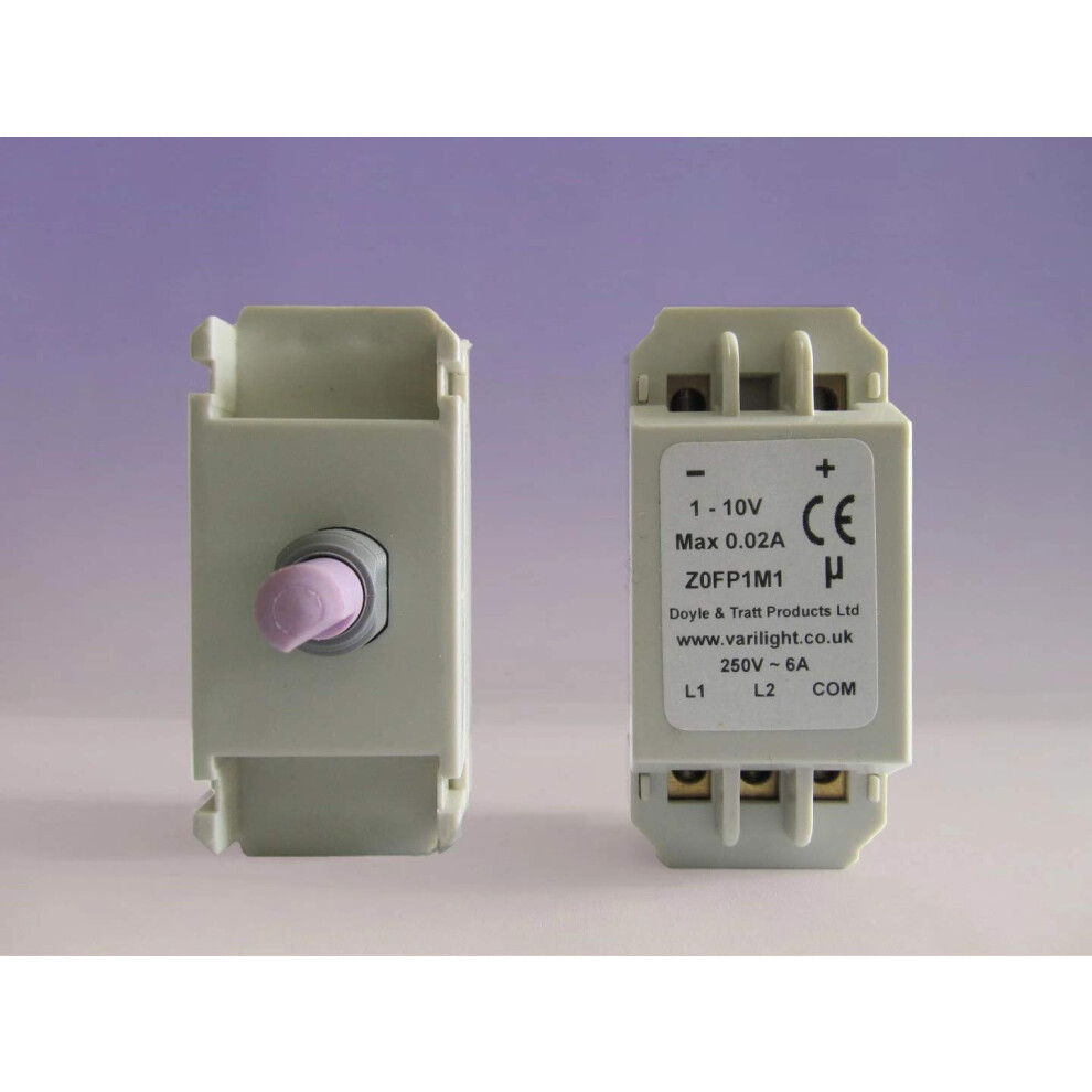 Varilight Dimmer Module 1X2way 1-10V 2-Way Replacement Dimmer Module Requiring 1-10V Dc Input 5021575193299