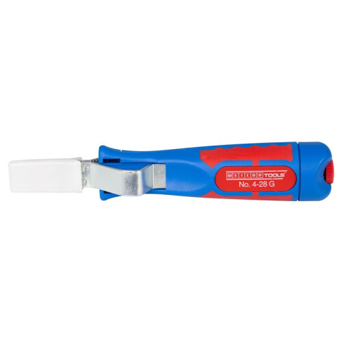 Weicon No. 4-28 H Ergonomic Cable Stripper with Safety Hook Blade