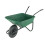 90L Green Polypropylene Wheelbarrow 1