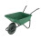 90L Green Polypropylene Wheelbarrow 2