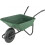 90L Green Polypropylene Wheelbarrow 3