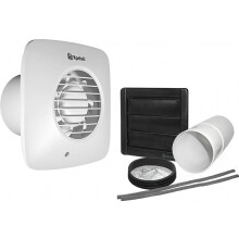 Xpelair Simply Silent DX100PIRS Square 100mm PIR Fan