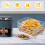 Air Fryer Rack Square for Oven 3 Layer Stackable Dehydrator Rack 2