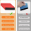 Removable Wallpaper Peel and Stick Contact Paper Application Tools 2