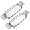 2 stk. aluminiumslegering smørostskærer 17 ledninger smørskærer 1