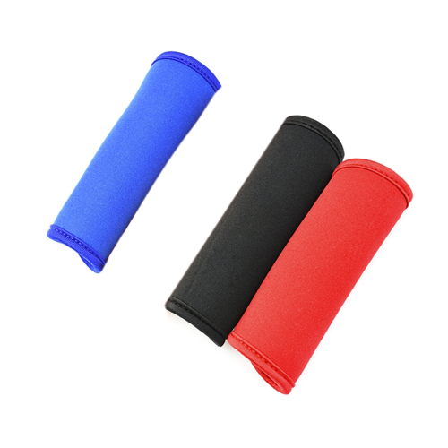 6pcs Travel Luggage Tags Handle Covers for Strollers Red 1