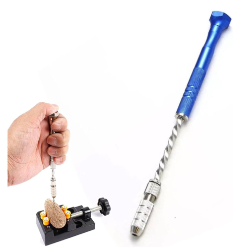 Pin Vise Hand Drills Bits Set with 0.8-3 mm Twist Drill Bits 1