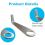 No-Drill Ring Doorbell Mount for Ring Battery Doorbell (2024 Release) 1