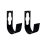 2 τεμάχια γάντζο τρύπας για αποθήκευση λάστιχου κήπου 1