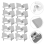 10pcs Canvas Clip Supply Stand Clamps Large Clips with Frame 2