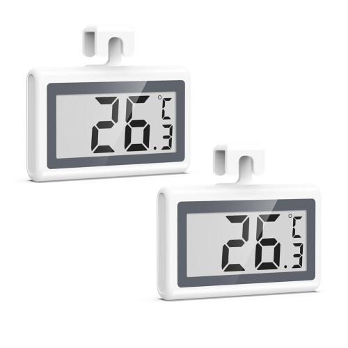 Termometro per frigorifero e congelatore, con display LCD per cucina