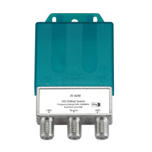 950-2400MH TV Vandtæt -04M Satellit 2x1 DiSEqC Switch Antenne