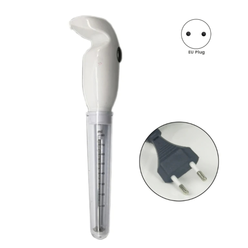 Liquidificador elétrico de mão, batedor de leite e café, plugue UE 1