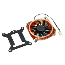Całkowicie miedziany radiator procesora Obudowa HTPC Cichy wentylator procesora B